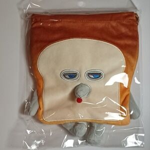 Pandorobou bread thief drawstring pouch / bag